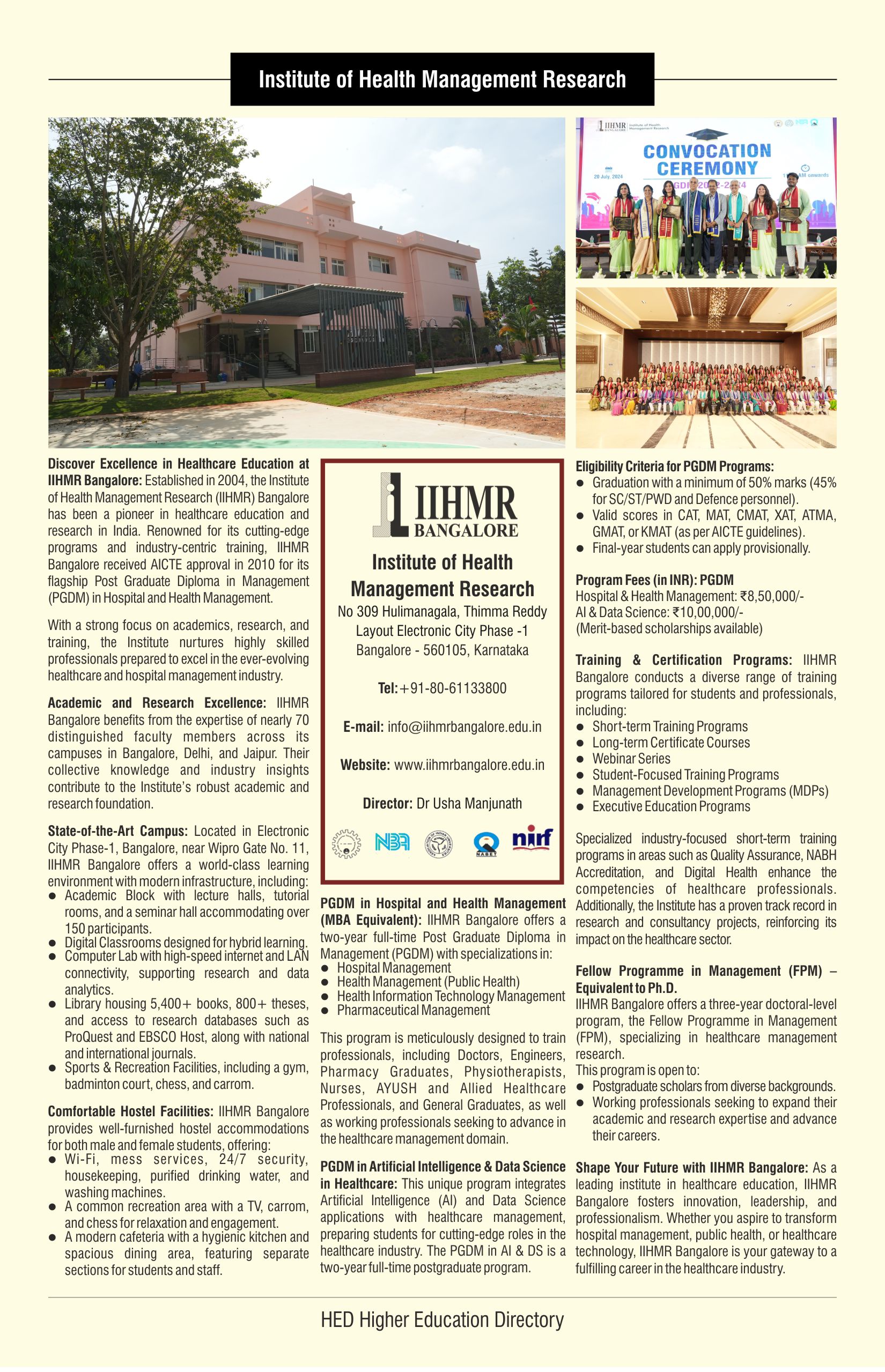 IIHMR-Bangalore