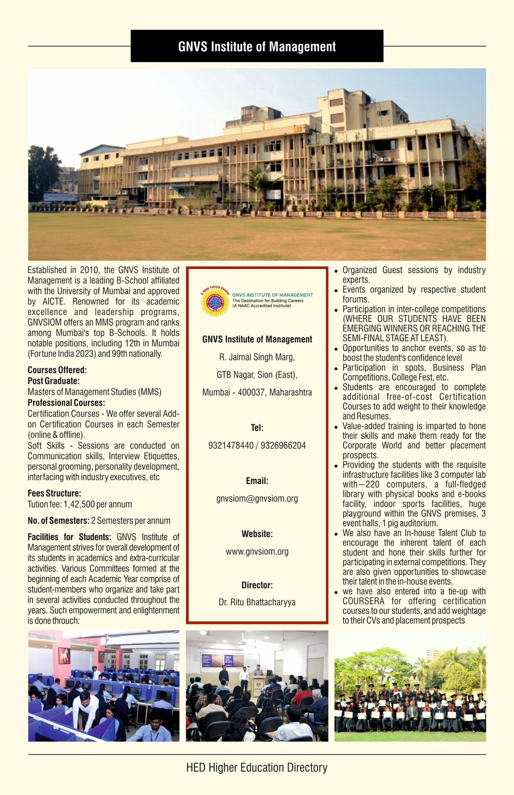 GNVS Institute of Management