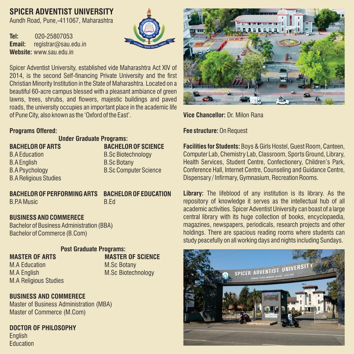 Spicer Adventist University