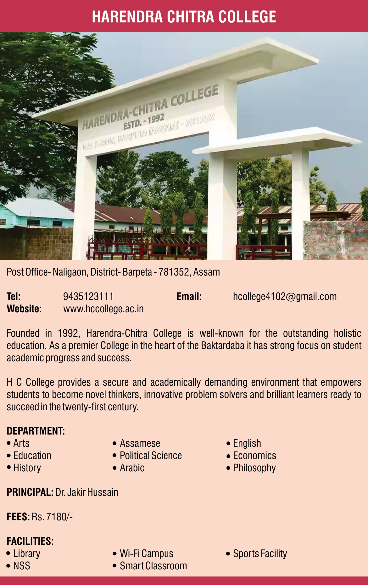 Harendra Chitra College