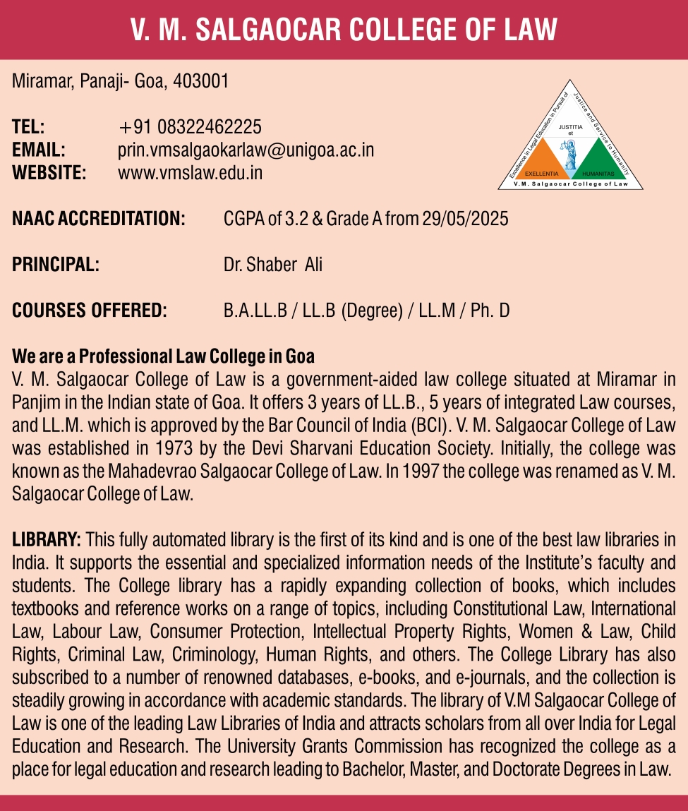 V.M. Salgaocar College of Law