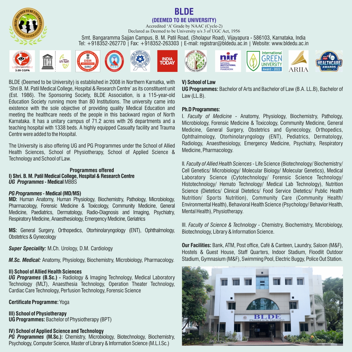 BLDE-University-Vijaypura