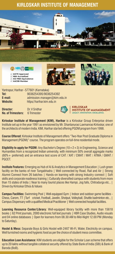 Kirloskar Institute of Management