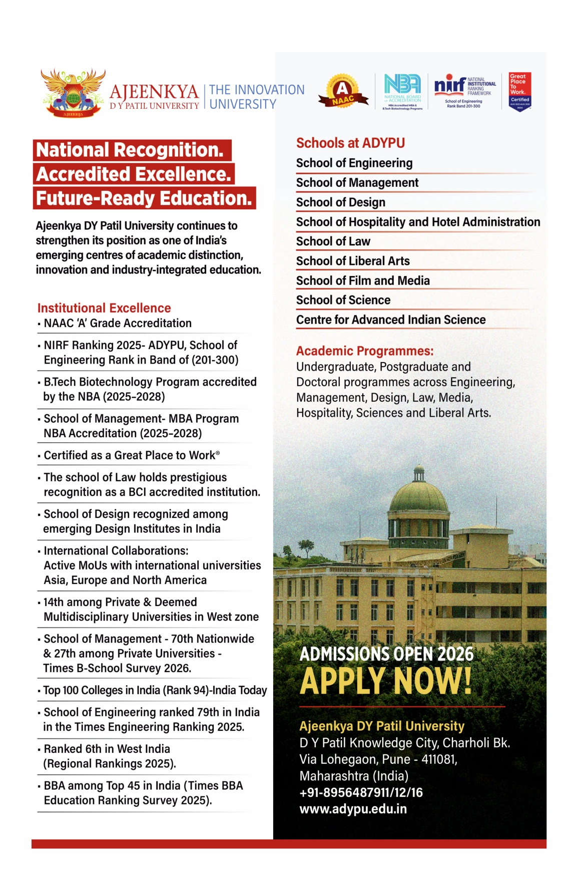Ajeenkya DY Patil University
