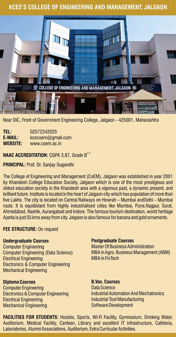KCES'S College of Engineering and Management