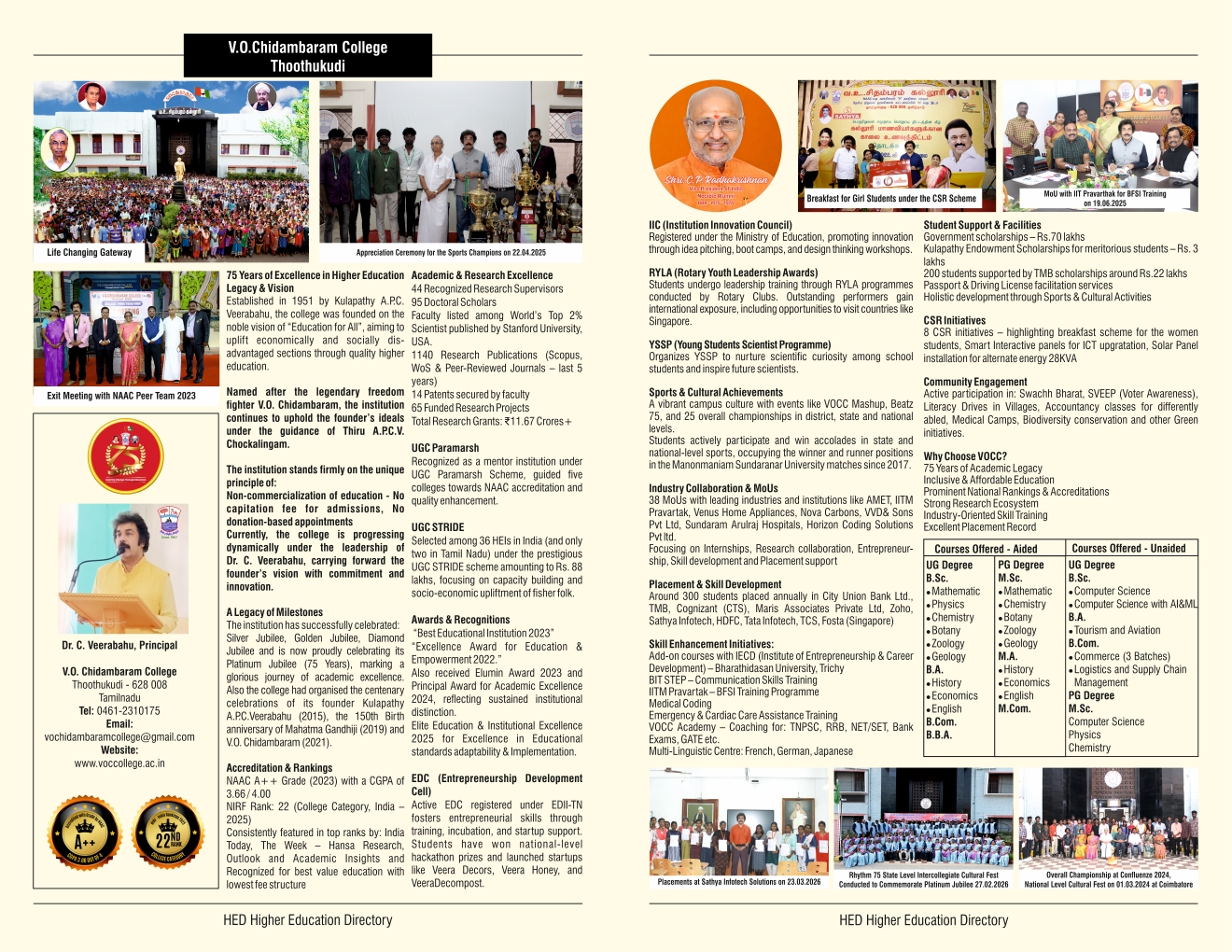 V.O. Chidambaram College