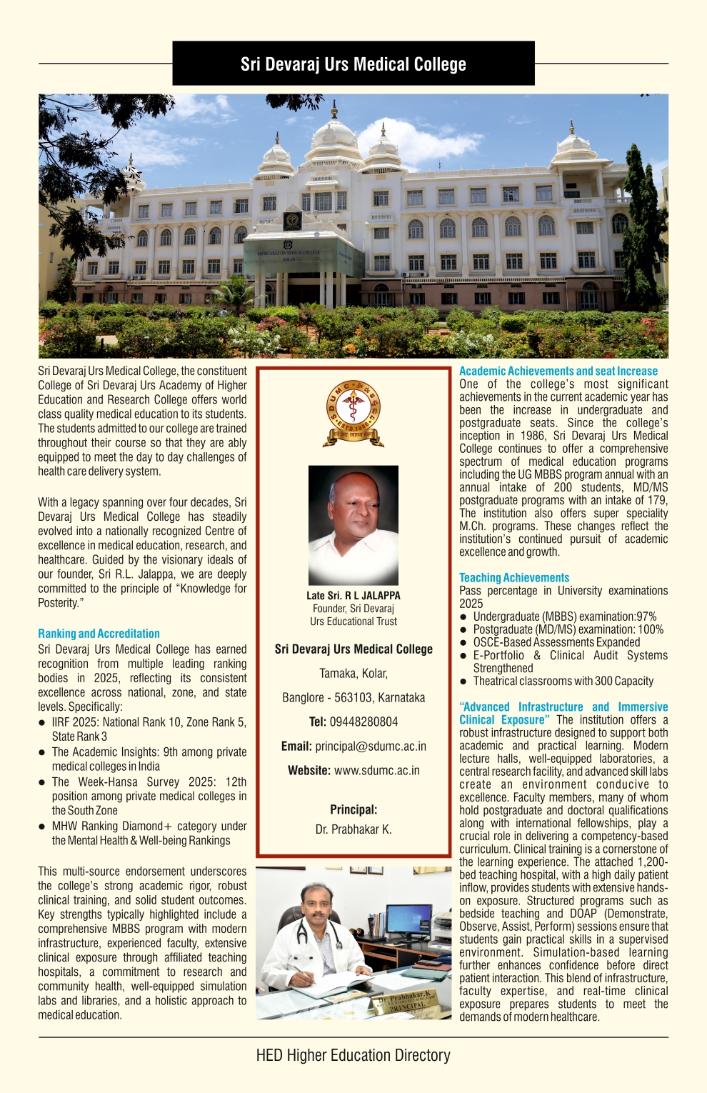 Sri Devaraj Urs Medical College